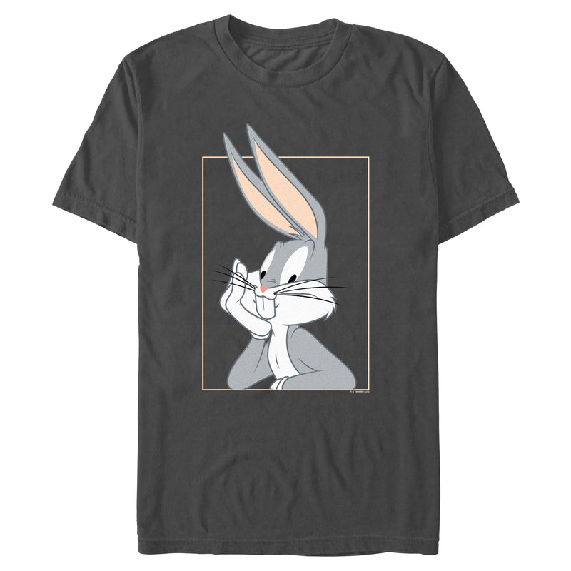Charcoal T-Shirt featuring design named Looney Tunes - Cute Bunny