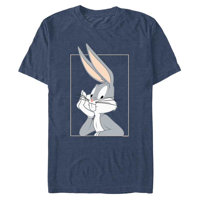 Navy Heather T-Shirt featuring design named Looney Tunes - Cute Bunny
