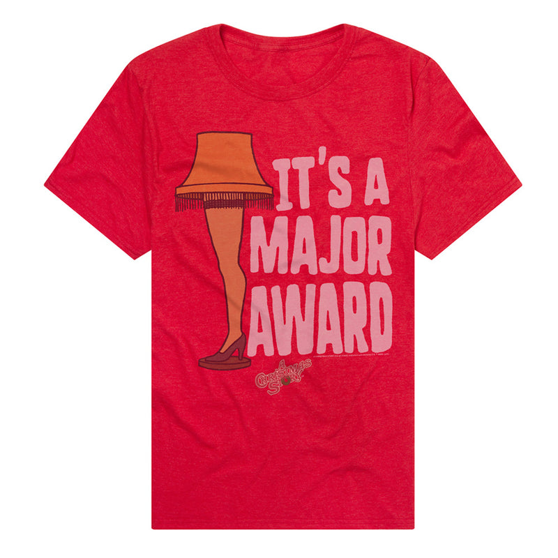 T-Shirt featuring design named A Christmas Story - Major Award Leg Lamp