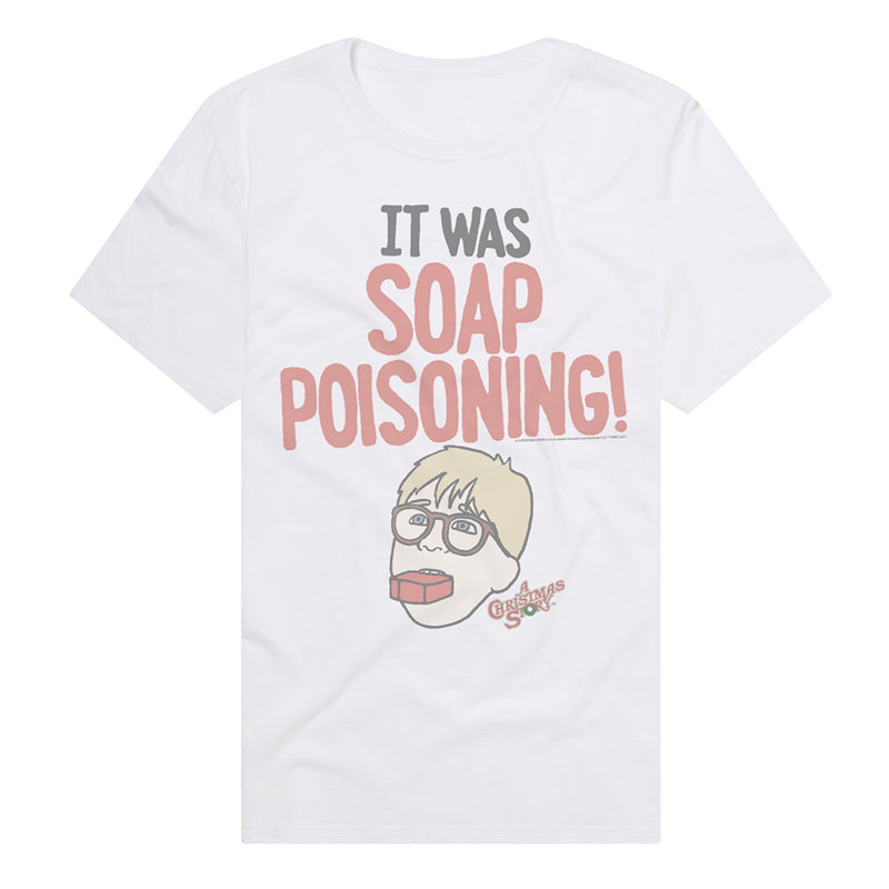 T-Shirt featuring design named A Christmas Story - Ralphie 'It Was Soap Poisoning'
