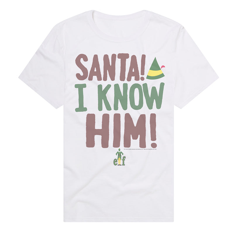 T-Shirt featuring design named Elf - Buddy the Elf 'Santa! I Know Him'