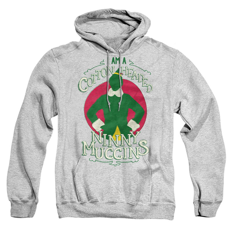 Hoodie featuring design named Elf - Cotton Headed Ninny Muggins