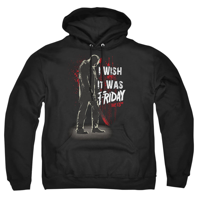 Hoodie featuring design named Friday the 13th - I Wish It Was Friday