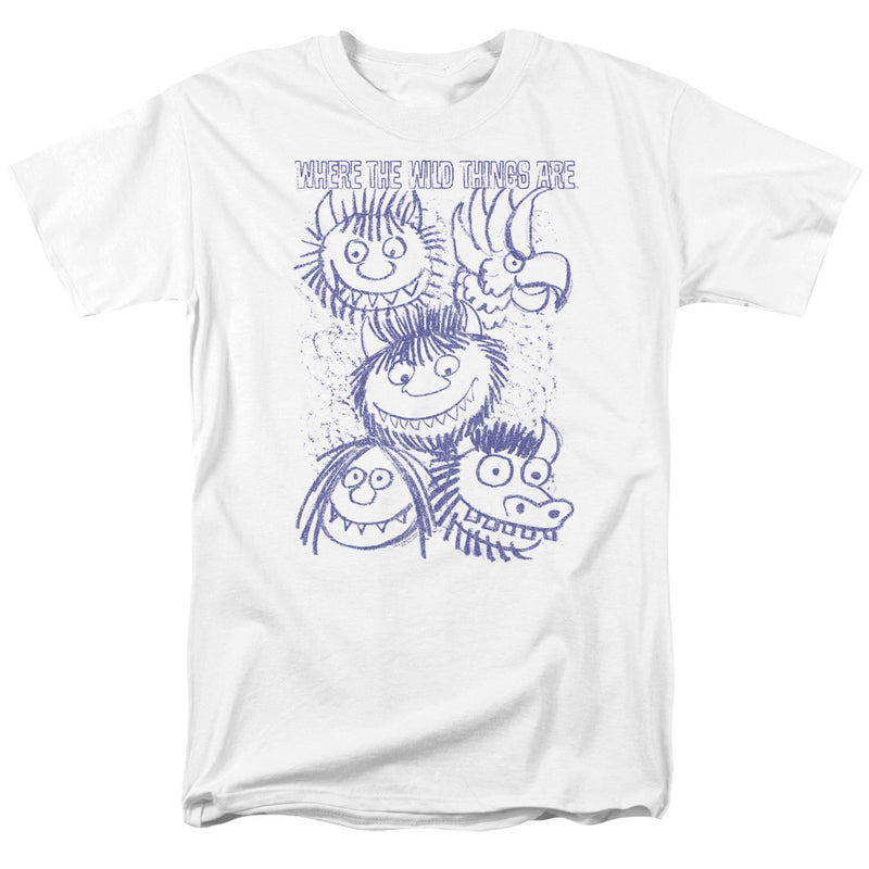 T-Shirt featuring design named Where the Wild Things Are - Wild Sketch