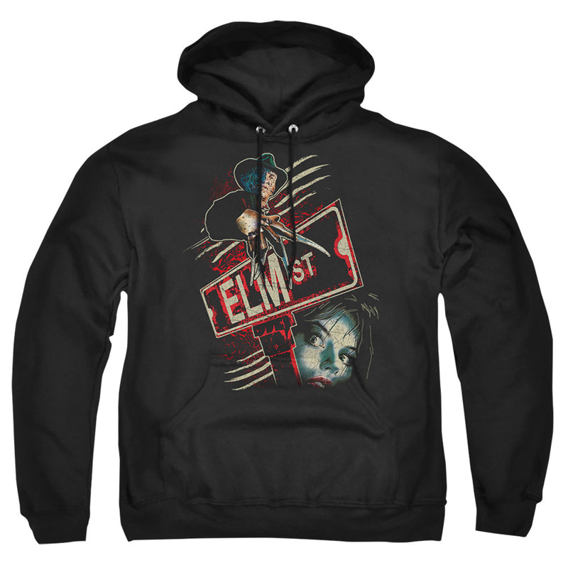 Hoodie featuring design named Nightmare on Elm Street - Elm Street