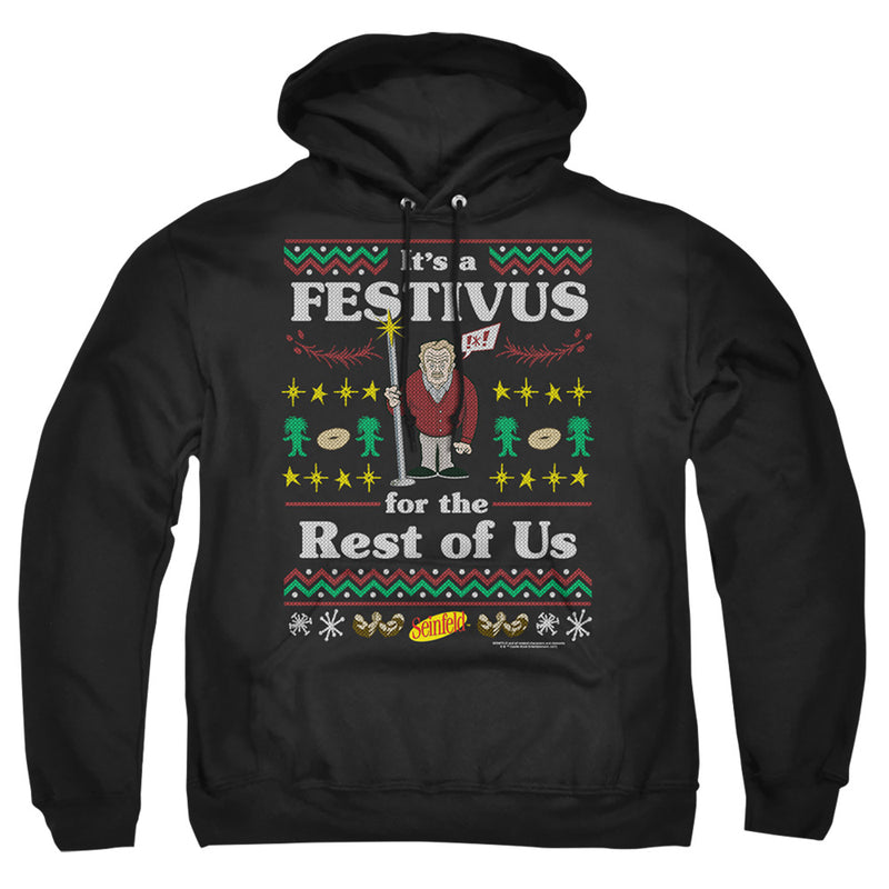Hoodie featuring design named Seinfeld - Festive Festivus
