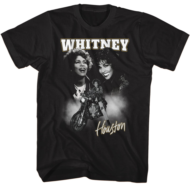 Whitney Houston - Motorcycle Collage