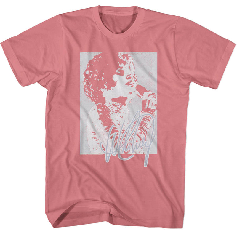 Whitney Houston - Square with Signature