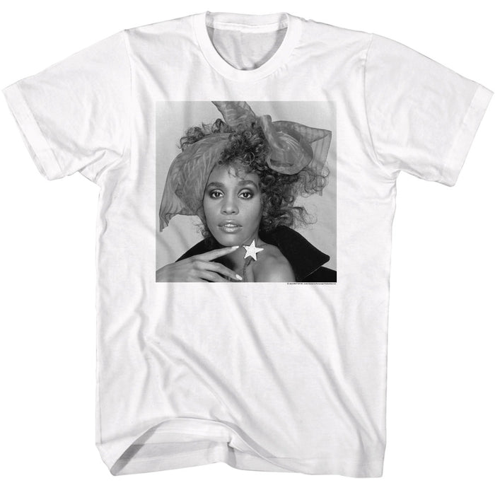 Whitney Houston - Bow Photo (Black & White)