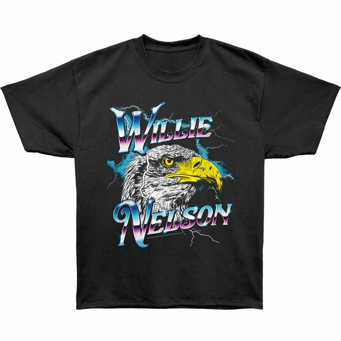 Willie Nelson - Eagle & Chrome Text (Oversized)