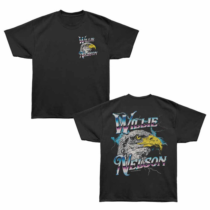 Willie Nelson - Eagle & Lightning (Oversized) (Front & Back)