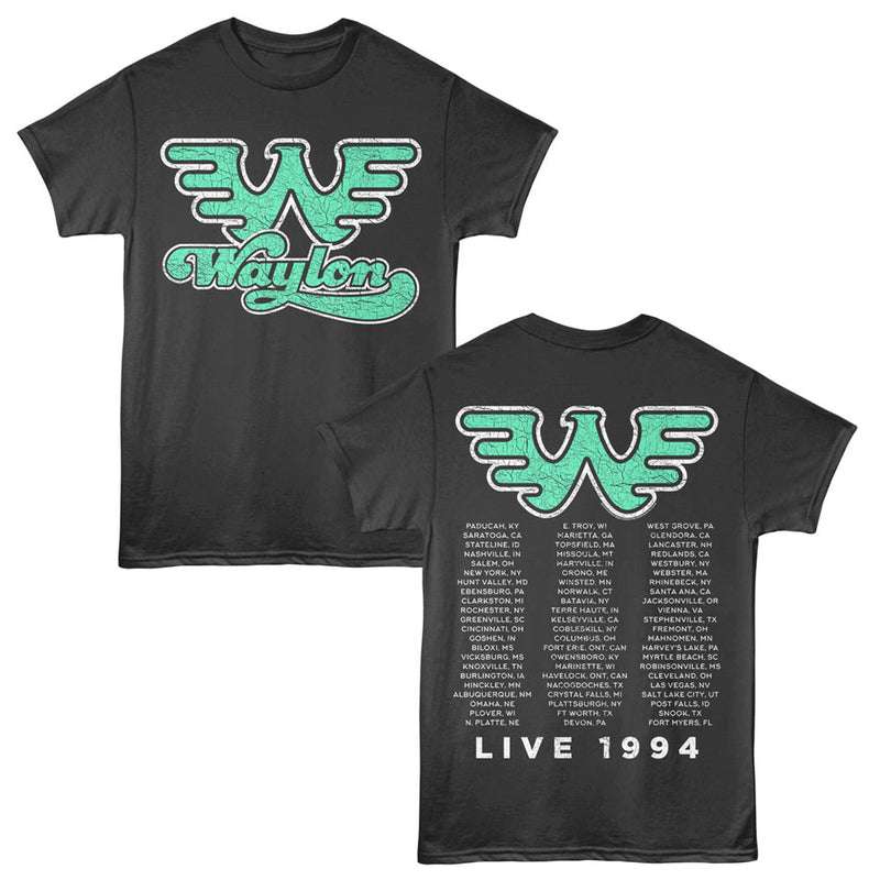 Waylon Jennings - Live 1994 (Front & Back)