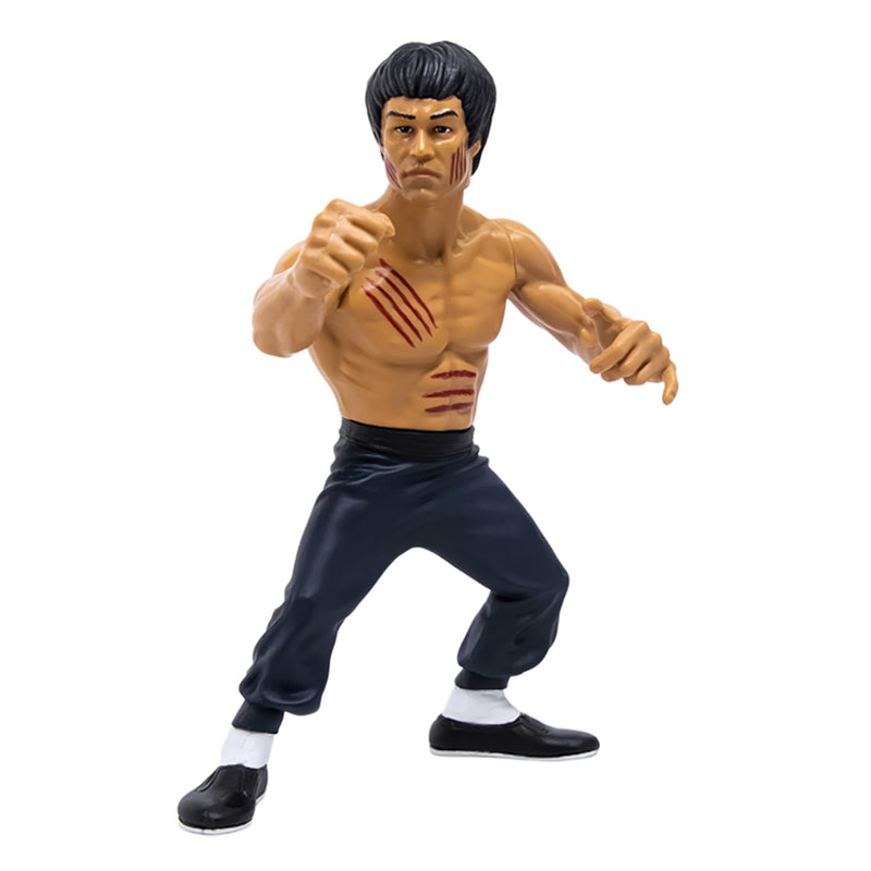 Bruce Lee Heels and Faces Retro Action Figure | Bloody product image 1 of 7