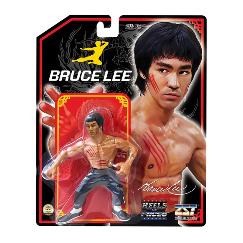 Bruce Lee Heels and Faces Retro Action Figure | Bloody product image 2 of 7