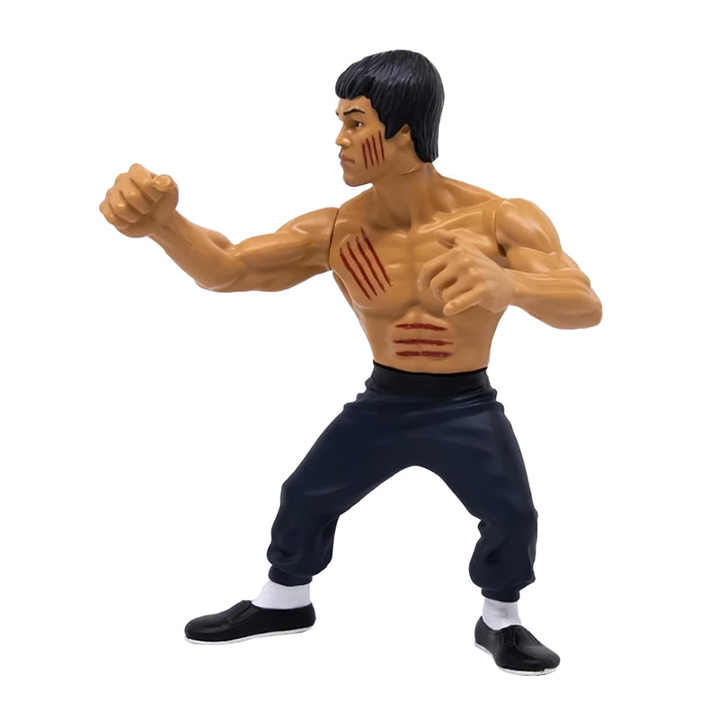 Bruce Lee Heels and Faces Retro Action Figure | Bloody product image 3 of 7