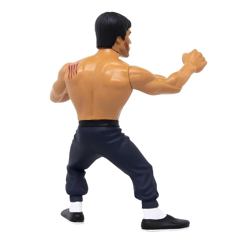 Bruce Lee Heels and Faces Retro Action Figure | Bloody product image 4 of 7