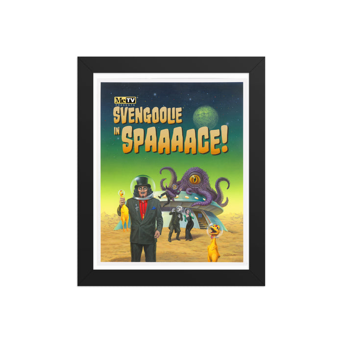 "Svengoolie in Spaaaace" Svengoolie® Art Print by Chris White (2026 Series)