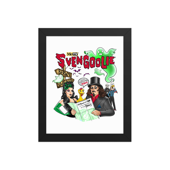 "Svengoolie's Stumped" Svengoolie® Art Print by Becca Whitaker (2026 Series)