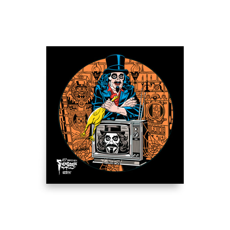 Svengoolie® 45th Anniversary Poster by Mitch O'Connell