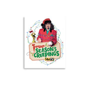 Smaller framing of the Wrapped Up poster showing the same Svengoolie and Kerwyn artwork centered, with a wider white border around the design.