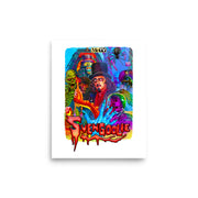 Multicolor art print of monsters featuring Svengoolie in a top hat, with the text 'Svengoolie' in red dripping letters at bottom.