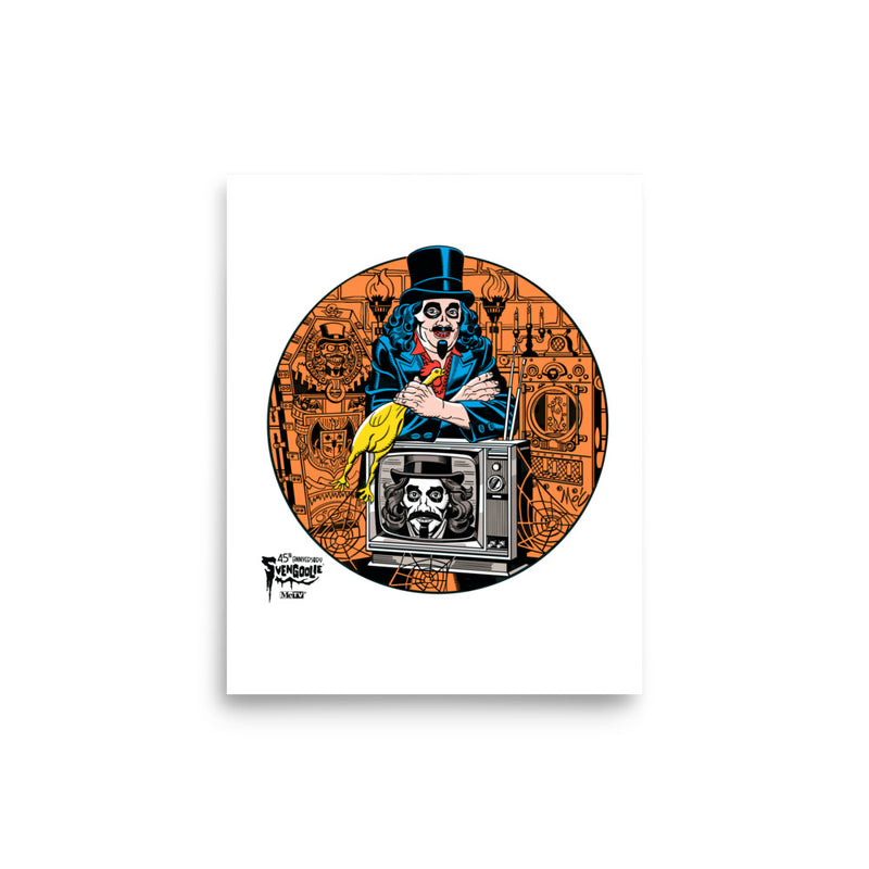 Svengoolie® 45th Anniversary Art Print by Mitch O'Connell