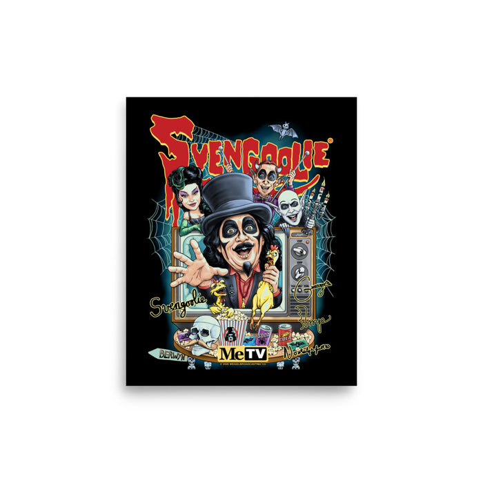 "Svengoolie's in the House" Svengoolie® Art Print by Allen Mudgett (2026 Series)