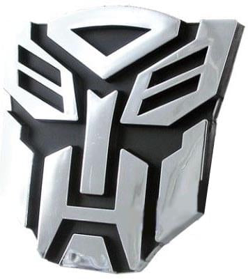 Transformers - Autobots Logo 3D Car Hood Ornament / Decal