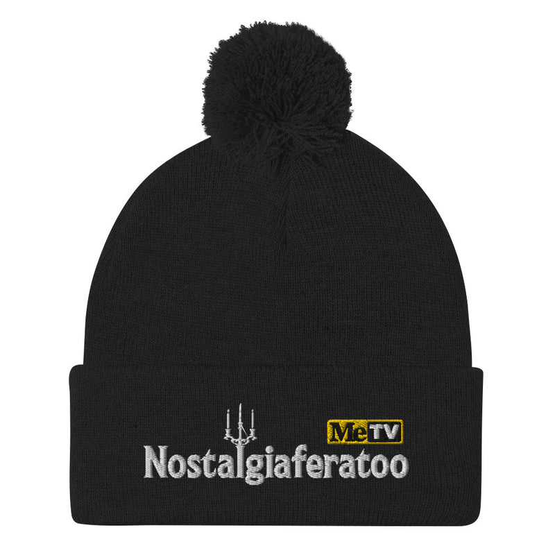 Hat, Nostalgiaferatoo® Sven Squad® Pom-Pom Beanie