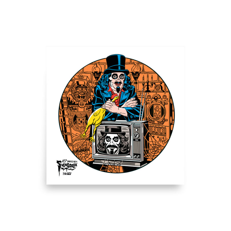Svengoolie® 45th Anniversary Poster by Mitch O'Connell