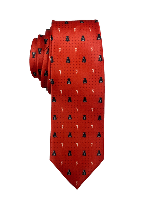 Svengoolie® Red Pattern Necktie