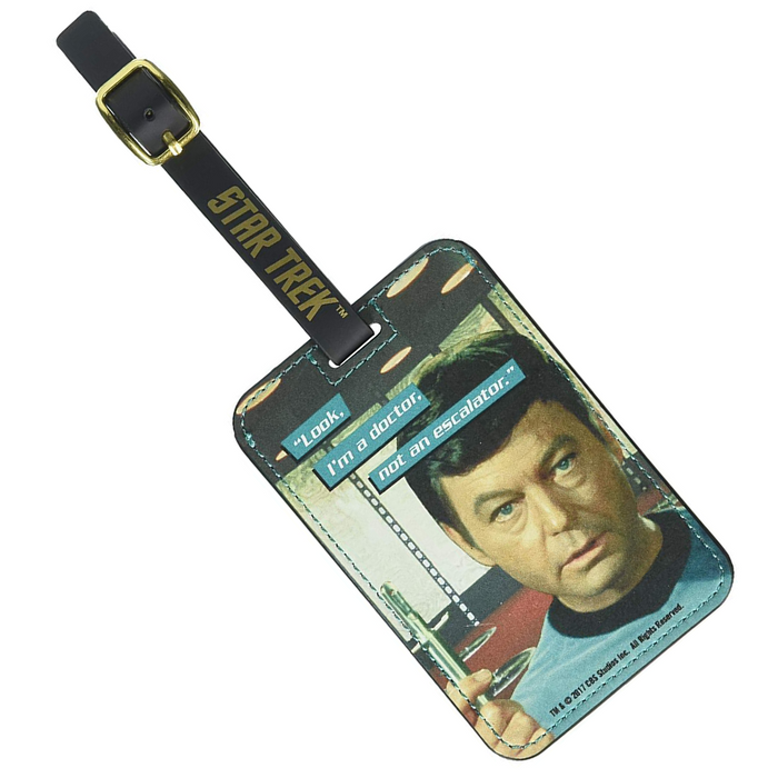 Star Trek Dr. McCoy Graphic Luggage Tag