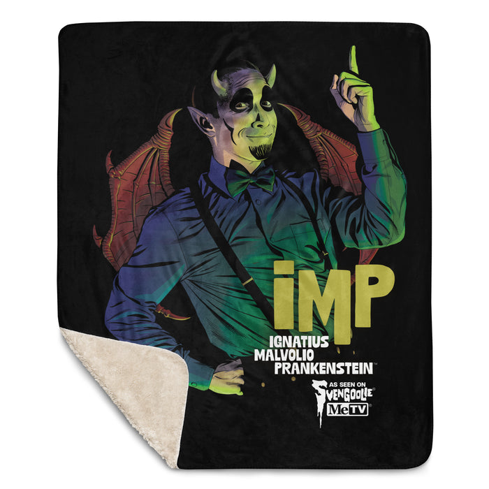 IMP (Ignatius Malvolio Prankenstein™) Sven Squad™ Throw Blanket
