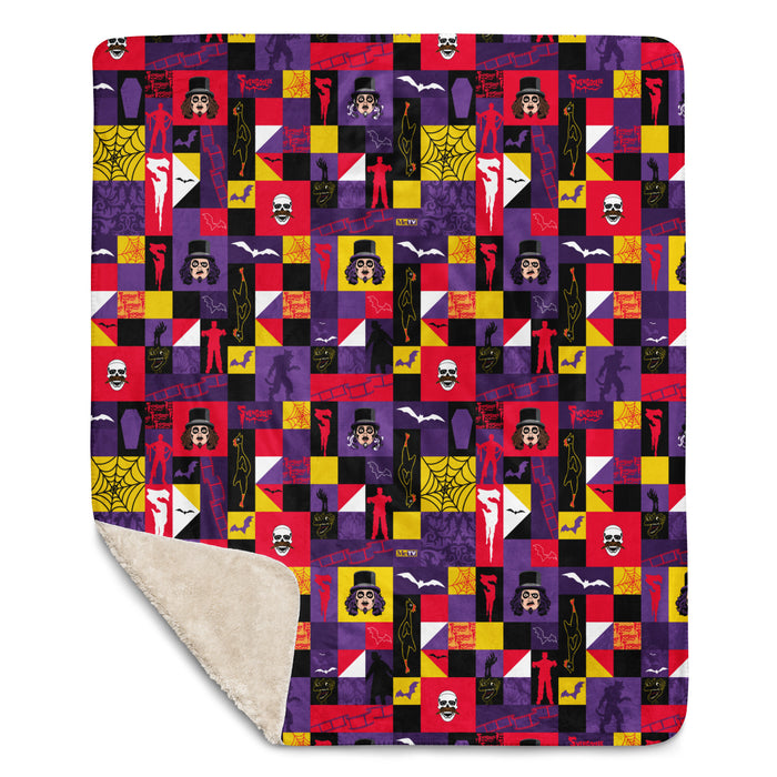 Svengoolie® "Horror Squared" Throw Blanket