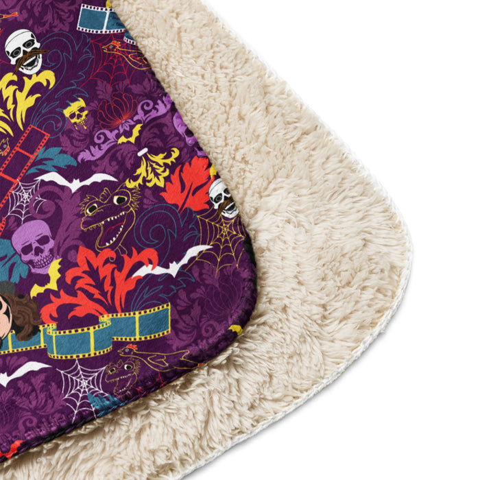 Svengoolie® "Film & Floral" Throw Blanket