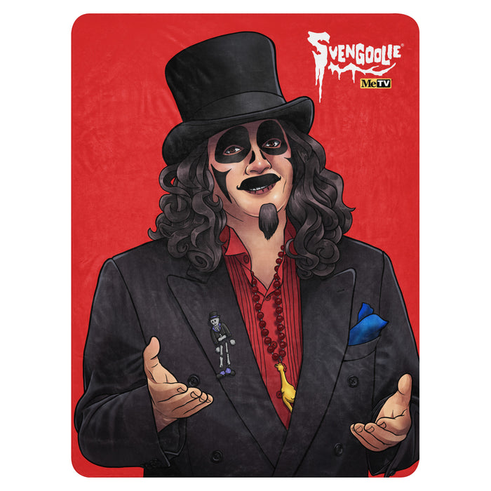 Svengoolie® Portrait Throw Blanket