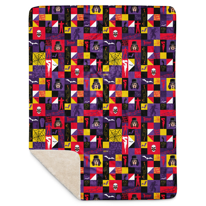 Svengoolie® "Horror Squared" Throw Blanket