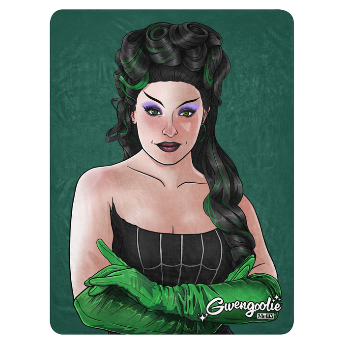 Gwengoolie™ Portrait Throw Blanket