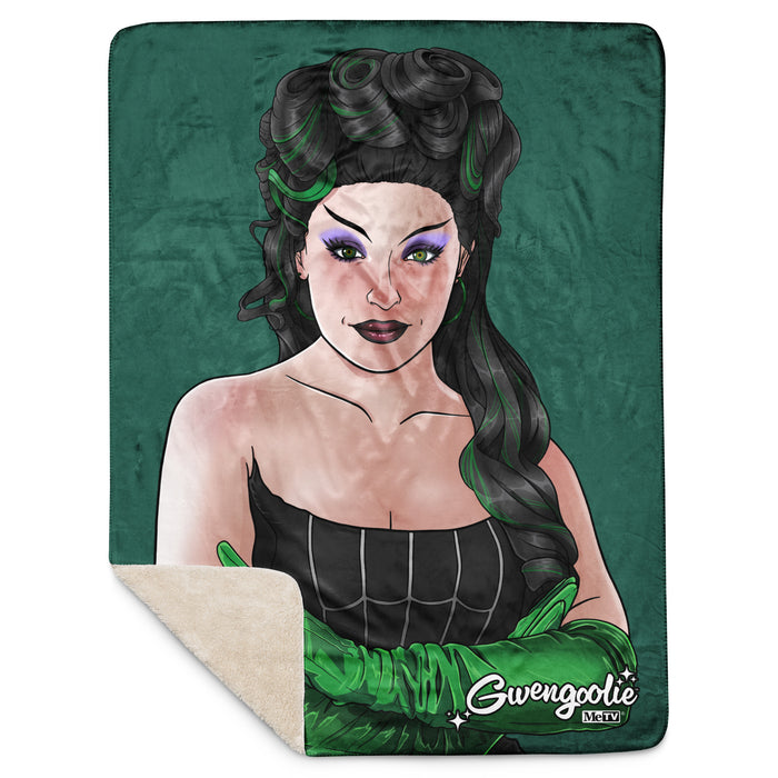 Gwengoolie™ Portrait Throw Blanket