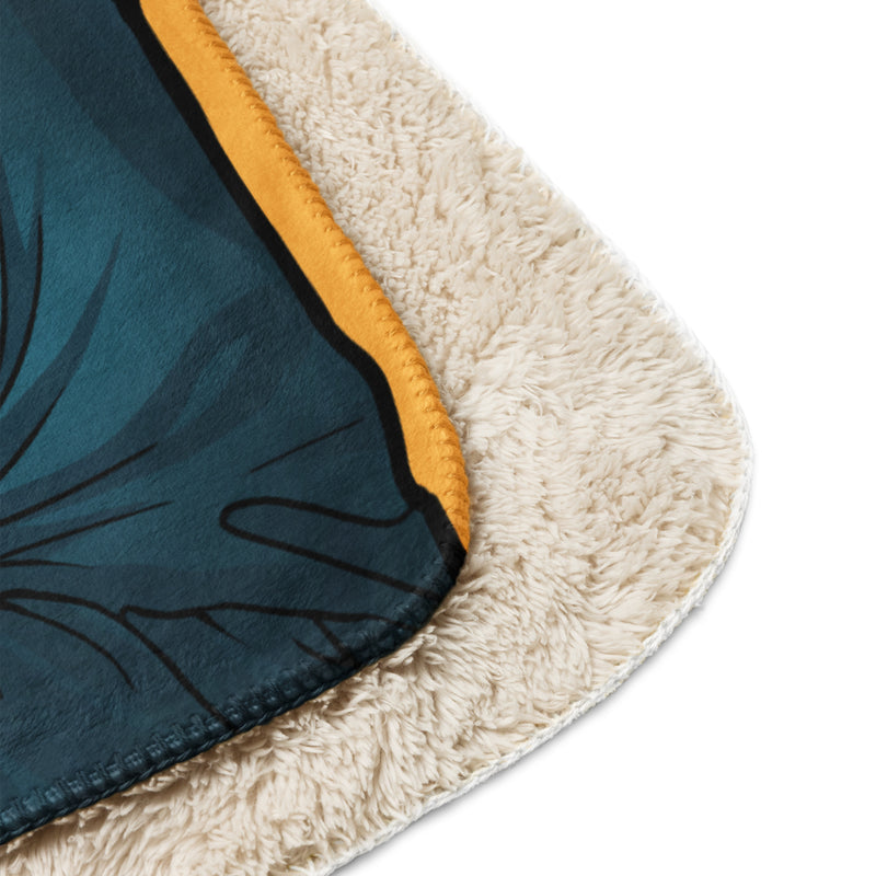 IMP (Ignatius Malvolio Prankenstein®) Portrait Throw Blanket