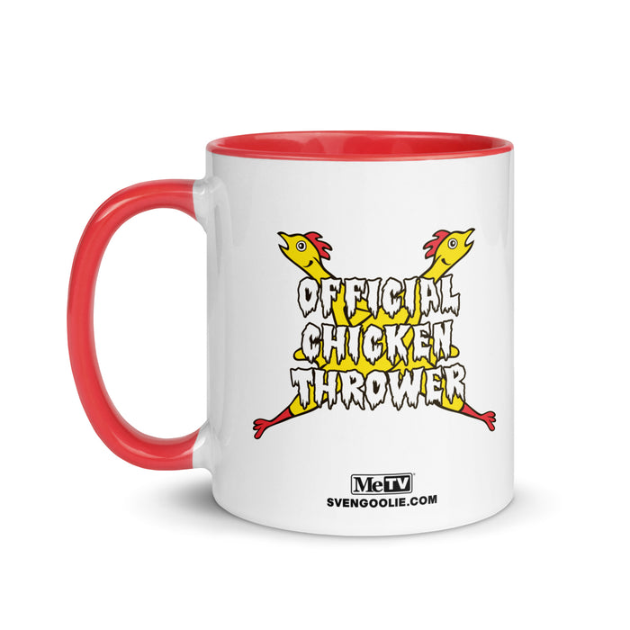 Svengoolie Official Chicken Thrower Ceramic Mug