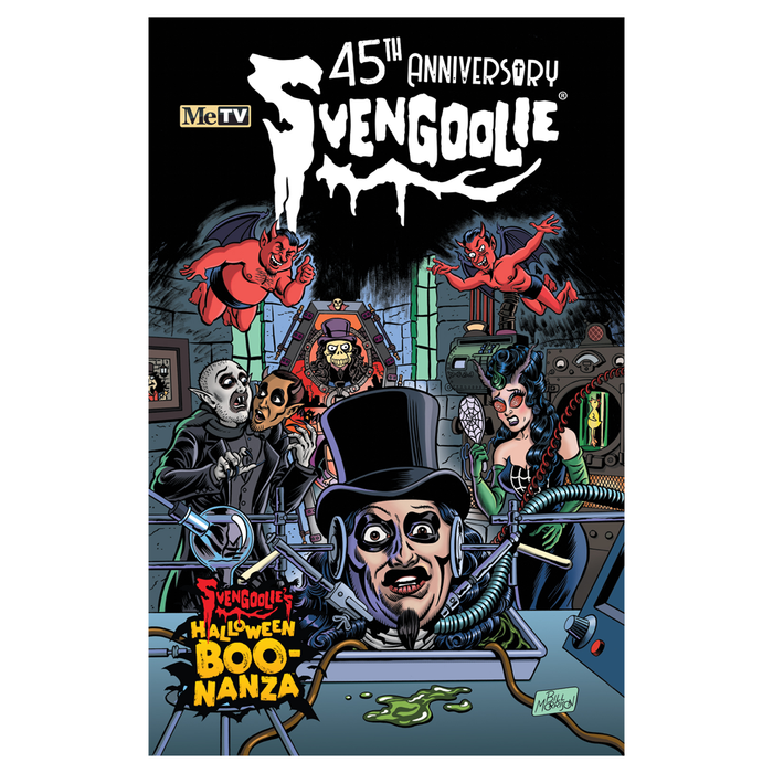 Svengoolie® 45th Anniversary Comic Book (2024) & Svengoolie® Meets The DC Universe Comic Book (2019) Bundle