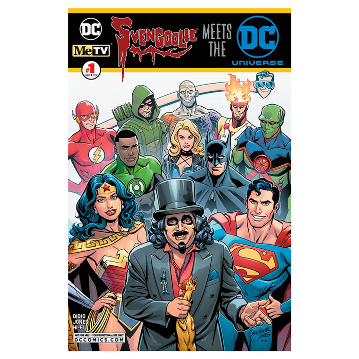 Svengoolie® 45th Anniversary Comic Book (2024) & Svengoolie® Meets The DC Universe Comic Book (2019) Bundle