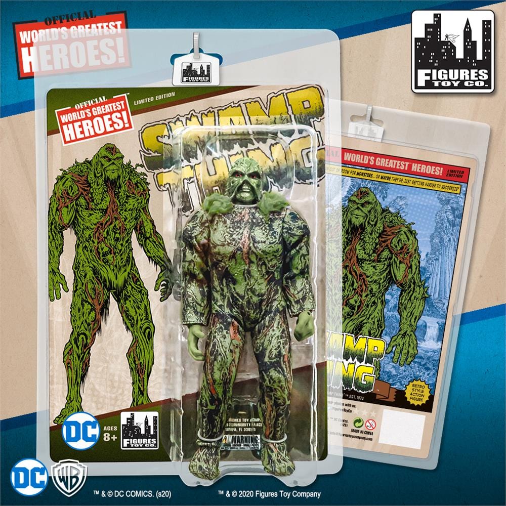 DC Comics Retro Inch Action Figure Series: Swamp Thing