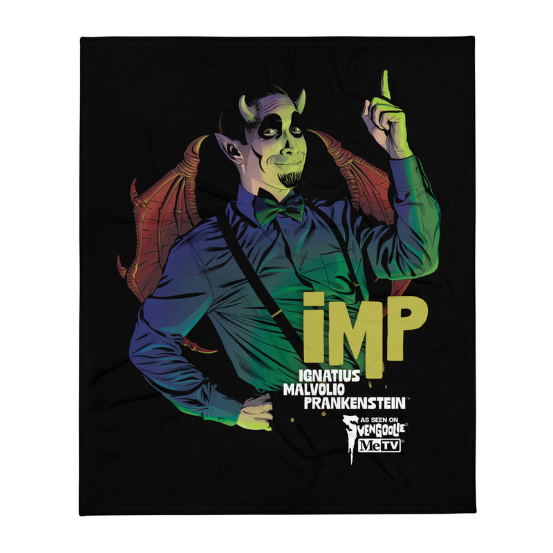 IMP (Ignatius Malvolio Prankenstein®) Sven Squad® Throw Blanket