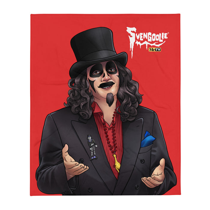 Svengoolie® Portrait Throw Blanket
