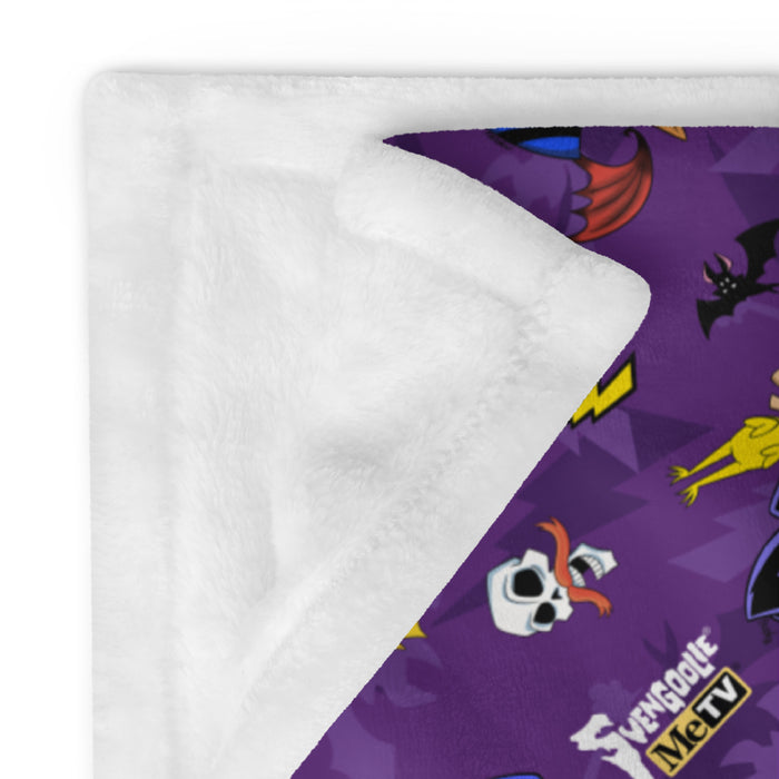 Svengoolie® Cartoon Pattern Throw Blanket