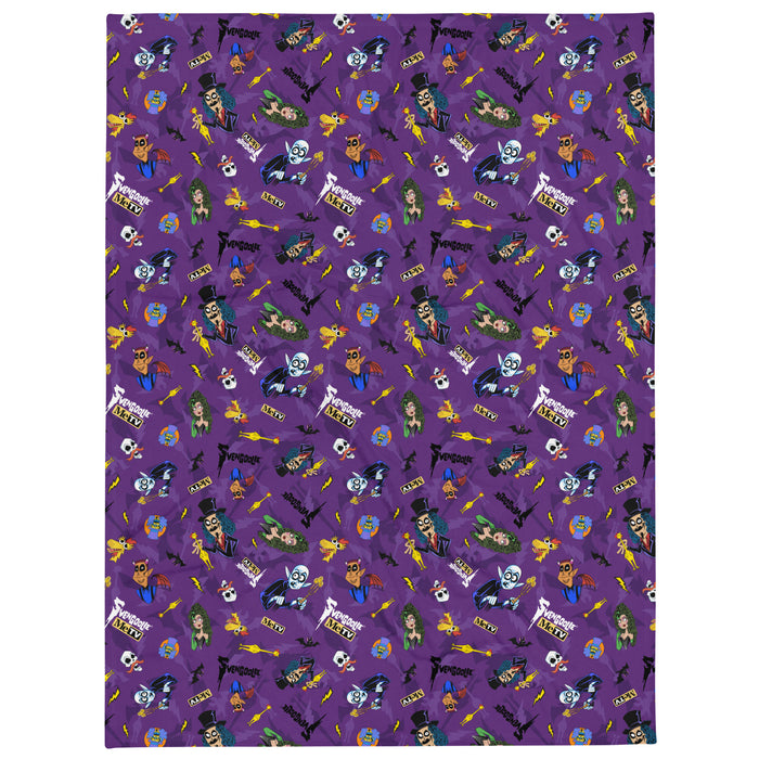 Svengoolie® Cartoon Pattern Throw Blanket