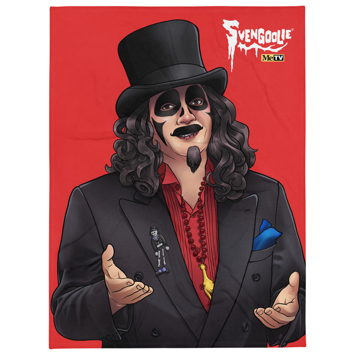 Svengoolie® Portrait Throw Blanket