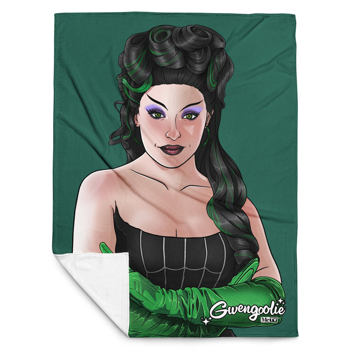 Gwengoolie™ Portrait Throw Blanket